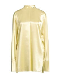 【送料無料】 ジル・サンダー レディース シャツ ブラウス トップス Shirts & blouses with bow Light yellow