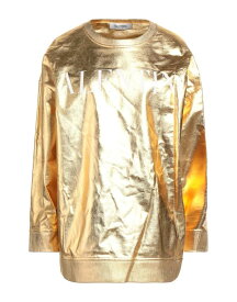 【送料無料】 ヴァレンティノ レディース パーカー・スウェット アウター Sweatshirt Gold