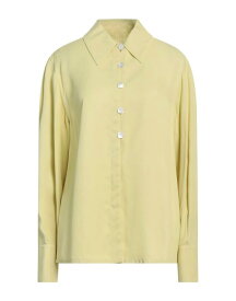 【送料無料】 ジル・サンダー レディース シャツ トップス Solid color shirts & blouses Acid green