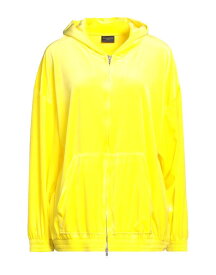 【送料無料】 バレンシアガ レディース パーカー・スウェット フーディー アウター Hooded sweatshirt Yellow