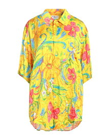 【送料無料】 バレンシアガ レディース シャツ トップス Floral shirts & blouses Yellow