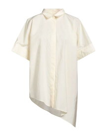 【送料無料】 ジル・サンダー レディース シャツ トップス Solid color shirts & blouses Cream