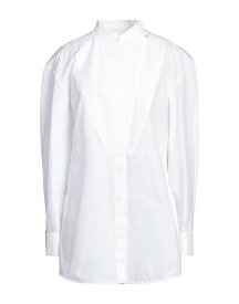 【送料無料】 ジル・サンダー レディース シャツ トップス Solid color shirts & blouses White