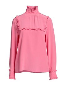 【送料無料】 マックスマーラ レディース シャツ ブラウス トップス Silk top Pink