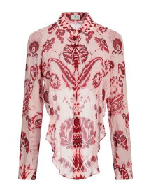 【送料無料】 エトロ レディース シャツ トップス Patterned shirts & blouses Light pink