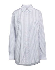 【送料無料】 マルタンマルジェラ レディース シャツ トップス Striped shirt Slate blue
