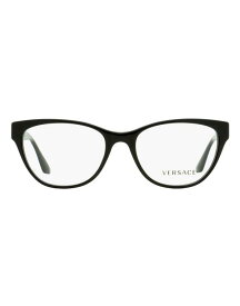 【送料無料】 ヴェルサーチ レディース サングラス・アイウェア アクセサリー Eyeglass frame Black