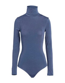 【送料無料】 ウォルフォード レディース ナイトウェア アンダーウェア Lingerie bodysuit Slate blue