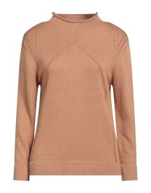 【送料無料】 カシミアカンパニー レディース ニット・セーター アウター Turtleneck Camel