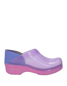 【送料無料】 ダンスコ レディース サンダル シューズ Mules and clogs Purple