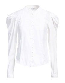【送料無料】 フレーム レディース シャツ トップス Solid color shirts & blouses White