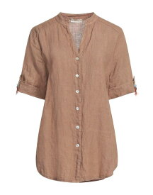 【送料無料】 カシミアカンパニー レディース シャツ リネンシャツ トップス Linen shirt Khaki