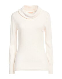 【送料無料】 クルチアーニ レディース ニット・セーター アウター Cashmere blend Cream