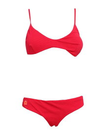 【送料無料】 サンデッキ レディース 上下セット 水着 Bikini Red