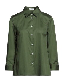 【送料無料】 カミセッタスノーブ レディース シャツ トップス Solid color shirts & blouses Military green