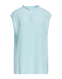 【送料無料】 エトロ レディース シャツ ブラウス トップス Silk top Sky blue