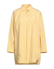 【送料無料】 ジル・サンダー レディース シャツ トップス Solid color shirts & blouses Light yellow