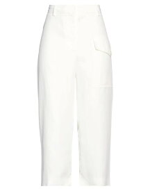 【送料無料】 ステラマッカートニー レディース カジュアルパンツ クロップドパンツ ボトムス Cropped pants & culottes White