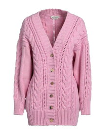 【送料無料】 アレキサンダー・マックイーン レディース カーディガン アウター Cardigan Pink