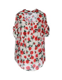 【送料無料】 モスキーノ レディース シャツ トップス Floral shirts & blouses White