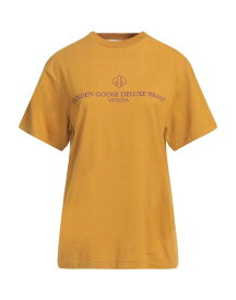 【送料無料】 ゴールデングース レディース Tシャツ トップス T-shirt Mustard