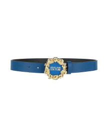 【送料無料】 ヴェルサーチ レディース ベルト アクセサリー Regular belt Blue