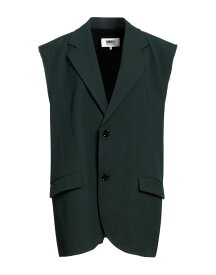 【送料無料】 マルタンマルジェラ レディース ジャケット・ブルゾン ブレザー アウター Blazer Dark green