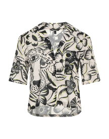 【送料無料】 デジグアル レディース シャツ トップス Floral shirts & blouses Ivory