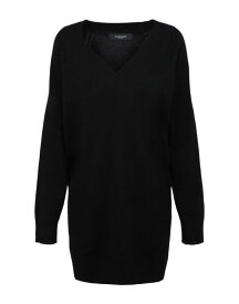 【送料無料】 ヴェルサーチ レディース ワンピース トップス Short dress Black