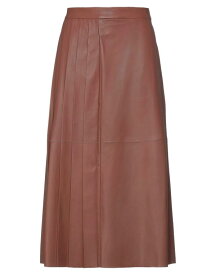 【送料無料】 ファビアナ フィリッピ レディース スカート ボトムス Midi skirt Brown