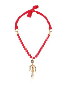 【送料無料】 ヴァレンティノ レディース ネックレス・チョーカー・ペンダントトップ アクセサリー Necklace Red