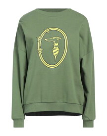 【送料無料】 トラサルディ レディース パーカー・スウェット アウター Sweatshirt Military green