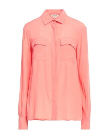 【送料無料】 ピンコ レディース シャツ トップス Solid color shirts & blouses Salmon pink