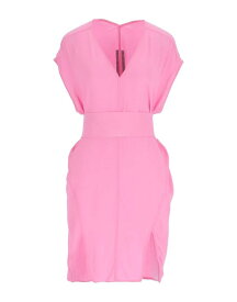 【送料無料】 リックオウエンス レディース ワンピース トップス Short dress Pink