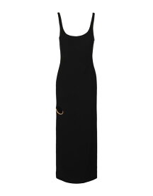 【送料無料】 ヴェルサーチ レディース ワンピース トップス Long dress Black