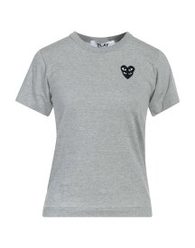 【送料無料】 コム・デ・ギャルソン レディース Tシャツ トップス Basic T-shirt Grey