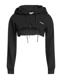 【送料無料】 レッドバレンティノ レディース パーカー・スウェット フーディー アウター Hooded sweatshirt Black