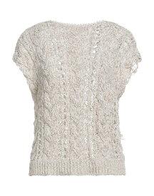 【送料無料】 ディー・エクステリア レディース ニット・セーター アウター Sleeveless sweater Ivory