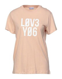 【送料無料】 レッドバレンティノ レディース Tシャツ トップス T-shirt Blush