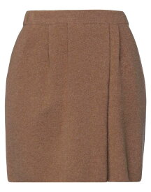 【送料無料】 ファビアナ フィリッピ レディース スカート ボトムス Mini skirt Brown