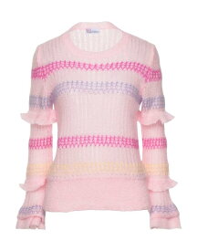 【送料無料】 レッドバレンティノ レディース ニット・セーター アウター Sweater Light pink