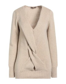 【送料無料】 クルチアーニ レディース ニット・セーター アウター Cashmere blend Beige