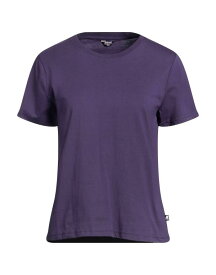 【送料無料】 ケイウェイ レディース Tシャツ トップス Basic T-shirt Dark purple