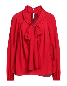 【送料無料】 ヌメロ ヴェントゥーノ レディース シャツ トップス Solid color shirts & blouses Red