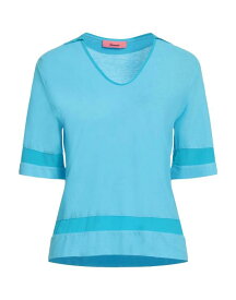 【送料無料】 ドルモア レディース Tシャツ トップス T-shirt Sky blue