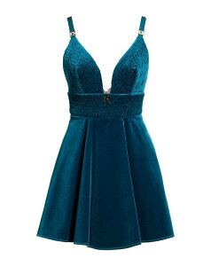 �G���U�x�b�^�t�����L ���f�B�[�X �g�b�v�X �����s�[�X ELISABETTA FRANCHI Deep Teal �e�B�[��