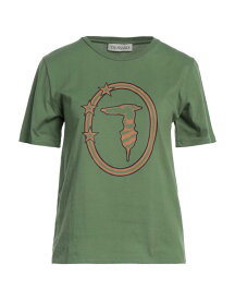 【送料無料】 トラサルディ レディース Tシャツ トップス T-shirt Green