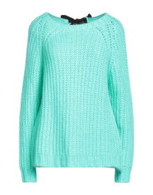 【送料無料】 レッドバレンティノ レディース ニット・セーター アウター Sweater Turquoise