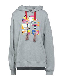 【送料無料】 エトロ レディース パーカー・スウェット フーディー アウター Hooded sweatshirt Grey