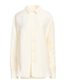 【送料無料】 ジル・サンダー レディース シャツ トップス Solid color shirts & blouses Cream